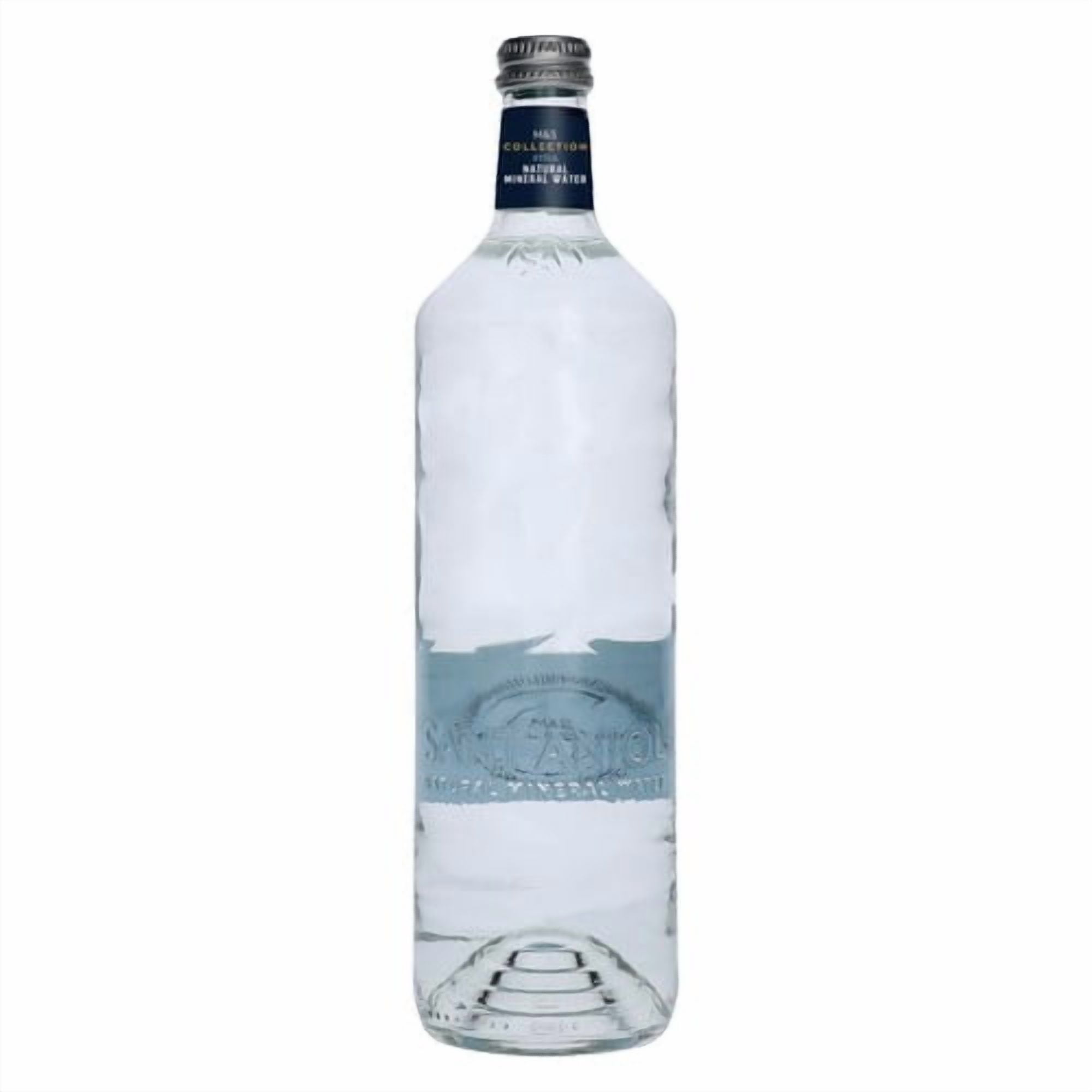 M&S Collection Still Natural Mineral Water Glass 750ml, British Import (Pack of 3)