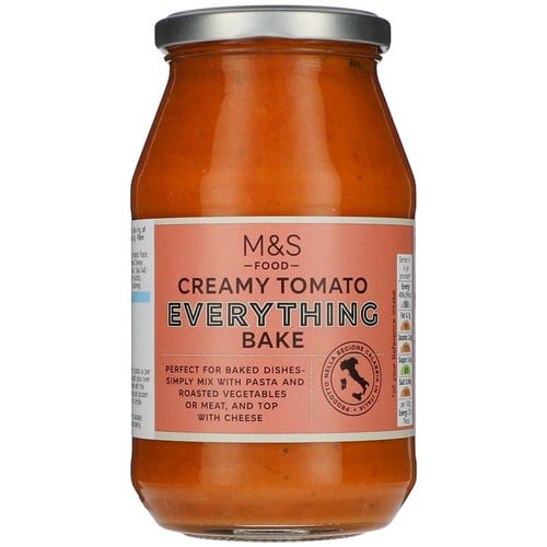 M&S Creamy Tomato Everything Bake 500g, British Import (Pack of 2)