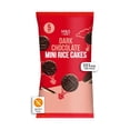 thumbnail image 1 of M&S Dark Chocolate Mini Rice Cakes 125g, British Import (Pack of 3), 1 of 2