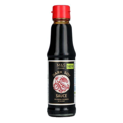 M&S Dark Soy Sauce 150ml, British Import (Pack of 2)