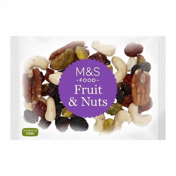 M&S Fruit & Nuts 70g, British Import (Pack of 3)
