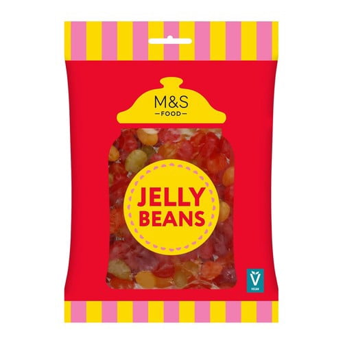 M&S Jelly Beans 180g, British Import (Pack of 6)