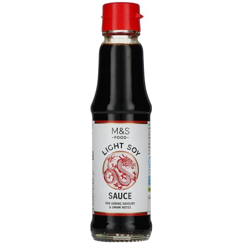 M&S Light Soy Sauce 150ml, British Import (Pack of 2)