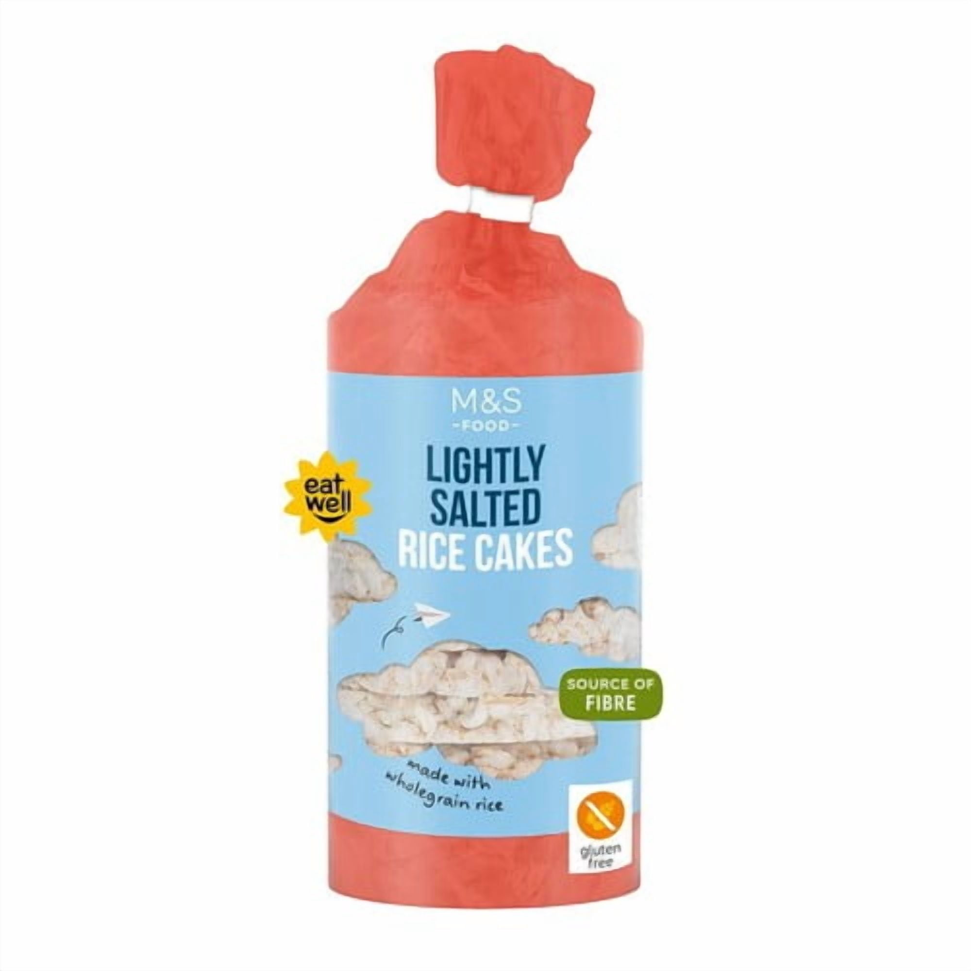 M&S Lightly Salted Rice Cakes 112g, British Import (Pack of 3)