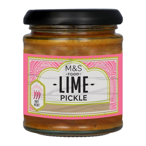 M&S Lime Pickle 180g, British Import (Pack of 2)