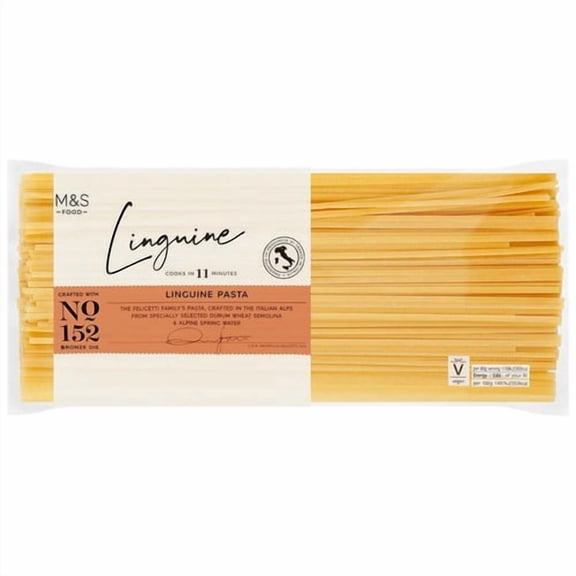 M&S Made In Italy Linguine Pasta 500g, British Import (Pack of 3)