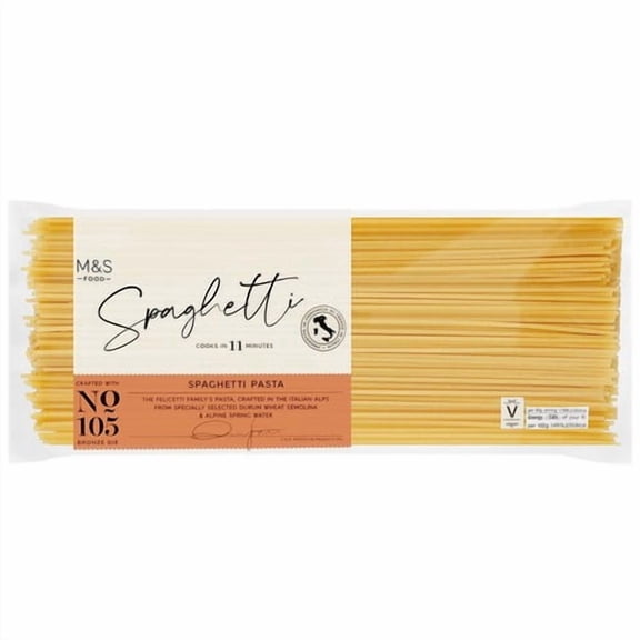 M&S Made In Italy Spaghetti 500g, British Import (Pack of 3)