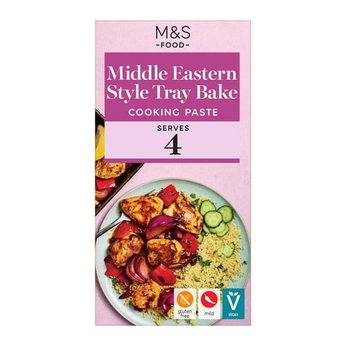 M&S Middle Eastern Style Cooking Paste 50g, British Import (Pack of 2)