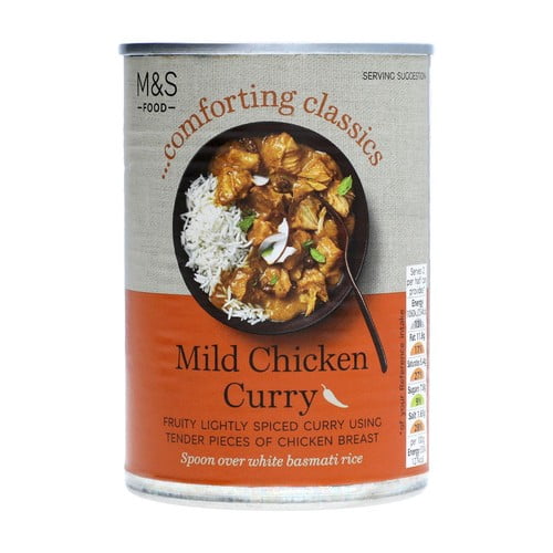 M&S Mild Chicken Curry 400g, British Import (Pack of 2)