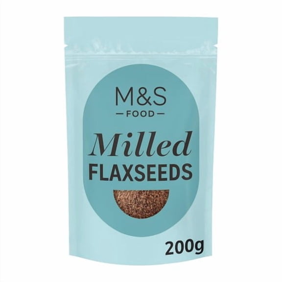 M&S Milled Flaxseeds 200g, British Import (Pack of 3)