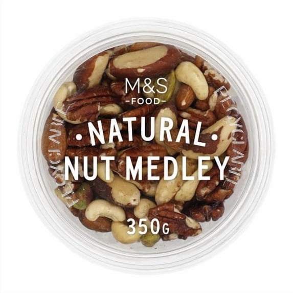 M&S Nut Medley 350g, British Import (Pack of 3)