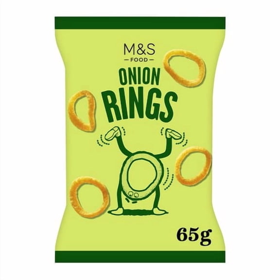 M&S Onion Rings 65g, British Import (Pack of 6)