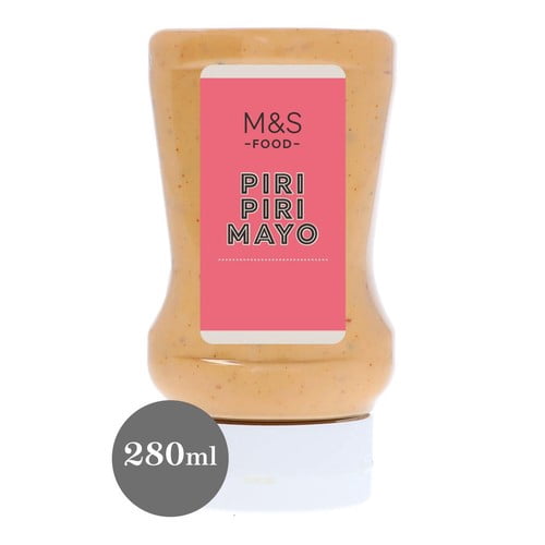 M&S Peri Peri Mayonnaise 280ml, British Import (Pack of 2)