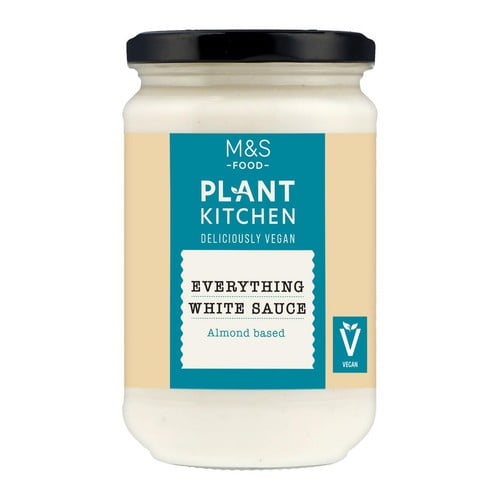 M&S Plant Kitchen Everything White Sauce 410g, British Import (Pack of 2)