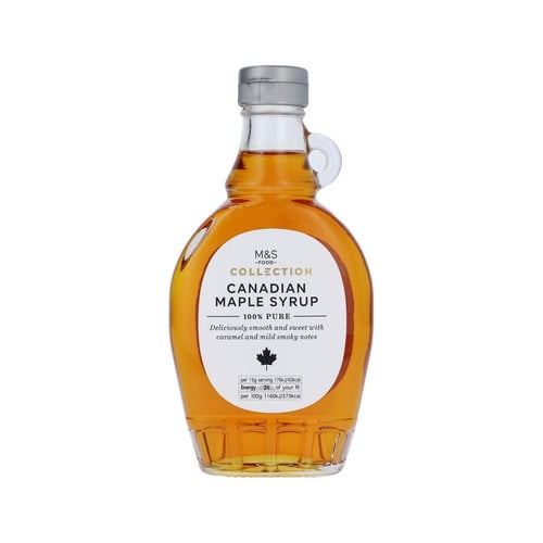 M&S Pure Canadian Maple Syrup 330g, British Import (Pack of 2)