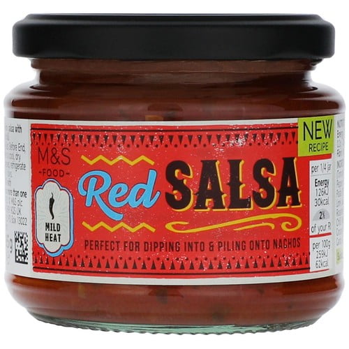 M&S Red Salsa 195g, British Import (Pack of 2)