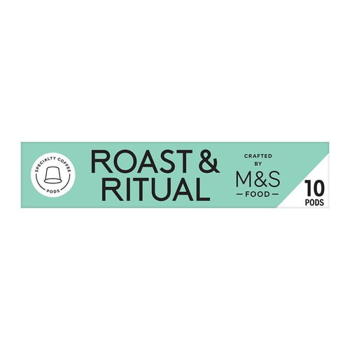 M&S Roast & Ritual Coffee Pods, 10 pods per pack, British Import (Pack of 3)