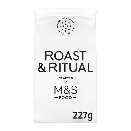 M&S Roast & Ritual Ground Coffee 227g, British Import (Pack of 2)