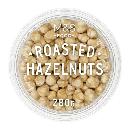 M&S Roasted Hazelnuts 280g, British Import (Pack of 3)