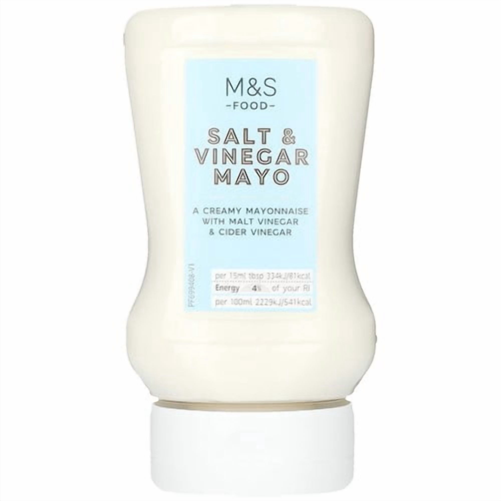 M&S Salt & Vinegar Mayonnaise 280ml, British Import (Pack of 2)