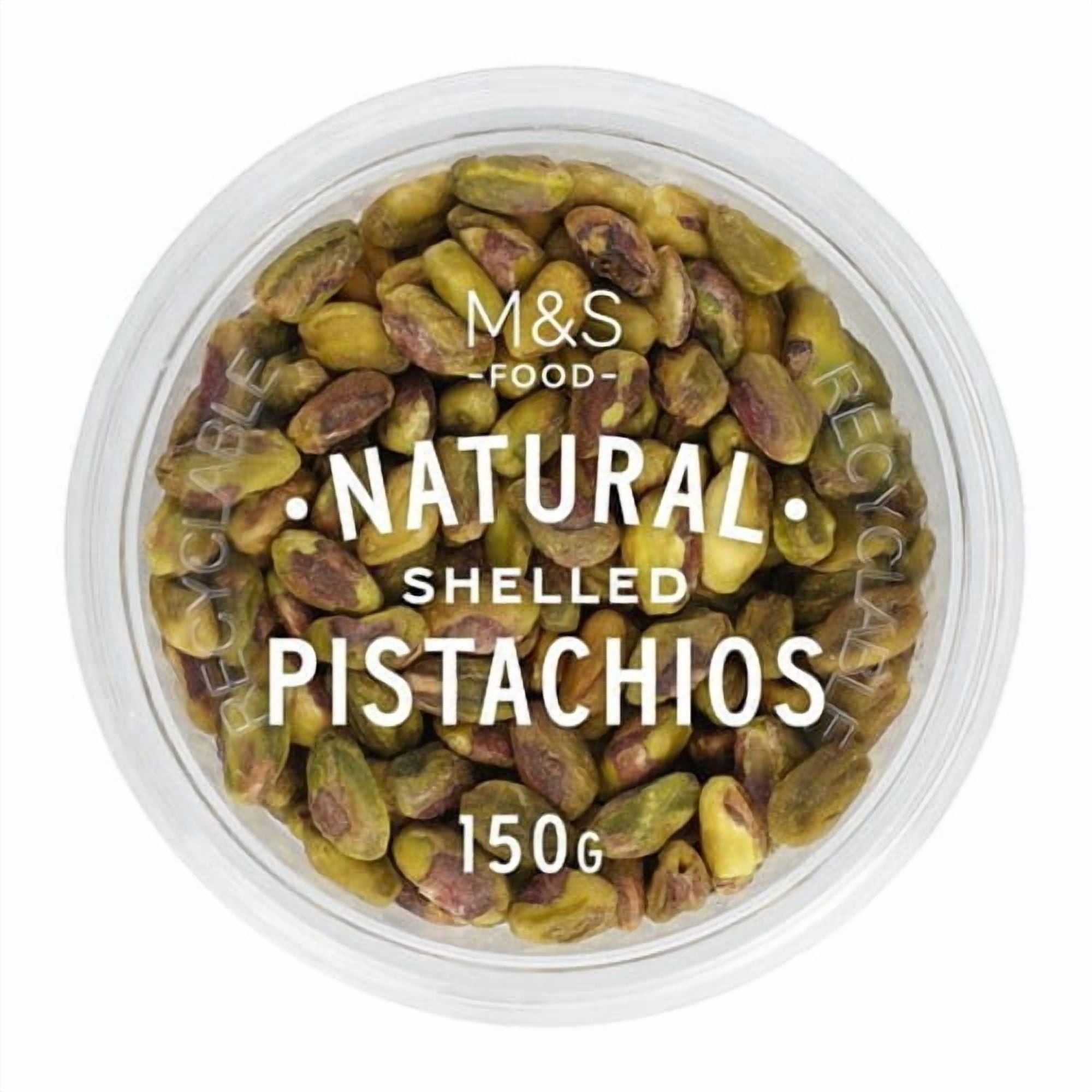 M&S Shelled Pistachios 150g, British Import (Pack of 3)