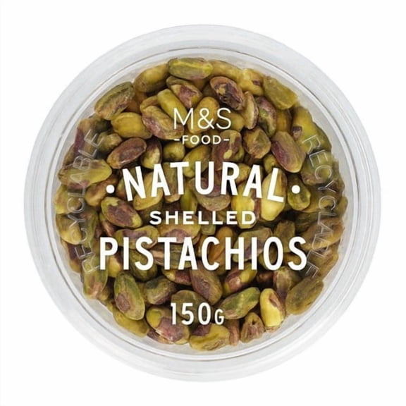 M&S Shelled Pistachios 150g, British Import (Pack of 3)
