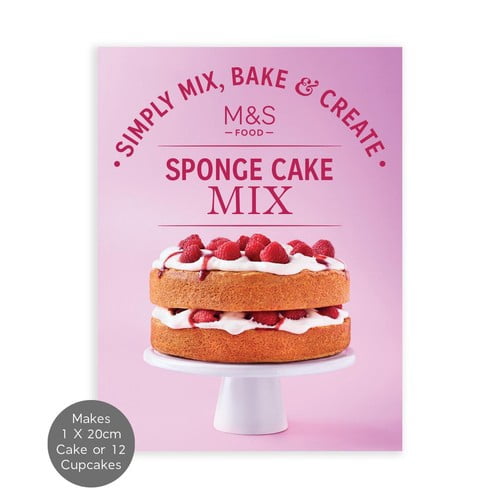 Sponge Mixing M&S Sponge Cake Mix 500g, British Import (Pack of 2) - Walmart.com