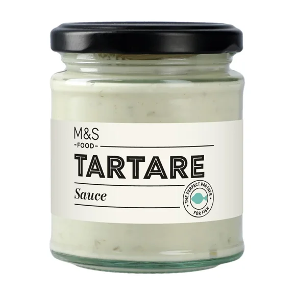 M&S Tartare Sauce 165g - British Condiment - Add to your Fish & Chips - Yum