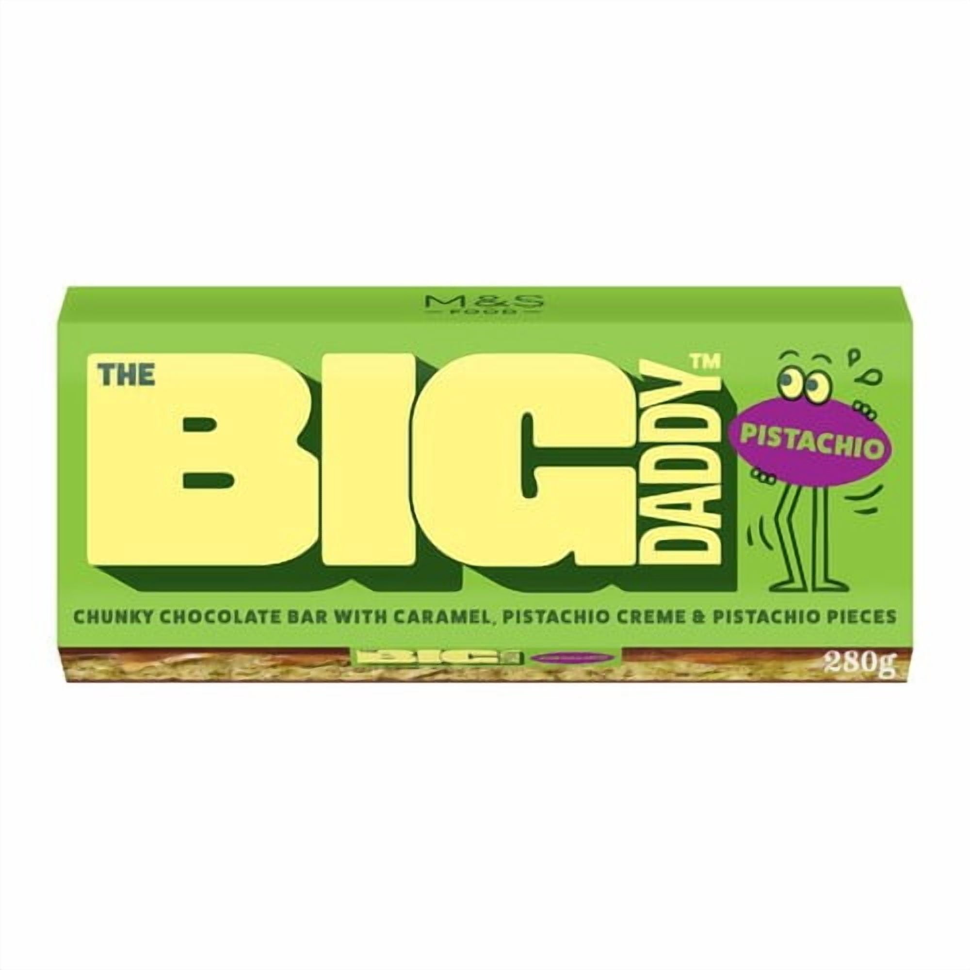 M&S The Big Daddy Pistachio 280g, British Import (Pack of 3)