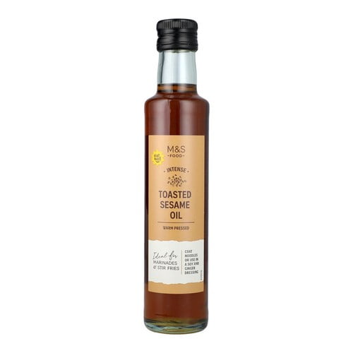 M&S Toasted Sesame Oil 250ml, British Import (Pack of 2)