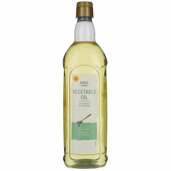 M&S Vegetable Oil 1L, British Import (Pack of 2)