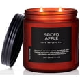 thumbnail image 1 of M&SENSE Spiced Apple 2 Wick Fall Scented Candle, 11.6oz Natural Soy Wax Candle for Autumn Decor, Up to 70 Hours Burn Time, Strong Fall Scented Candle Gift for Christmas Holiday Celebration, 1 of 5