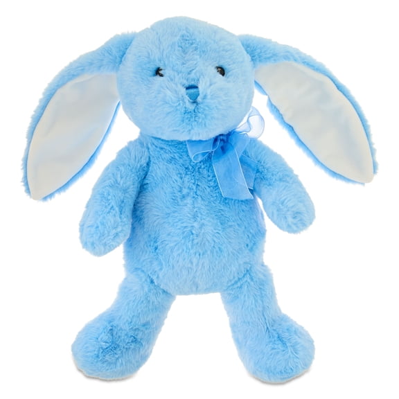 Medium Bunny Plush, Blue, 15", Easter by Way To Celebrate
