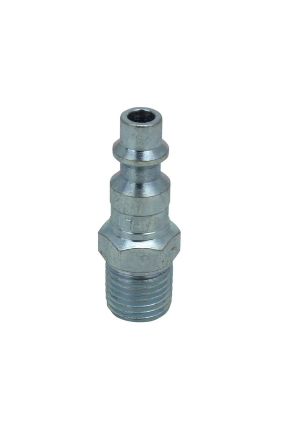 Industrial Air Plug, M-STYLE, 1/4" MNPT, Air Compressor Fitting, Air Hose Quick Connect Fitting, S-727
