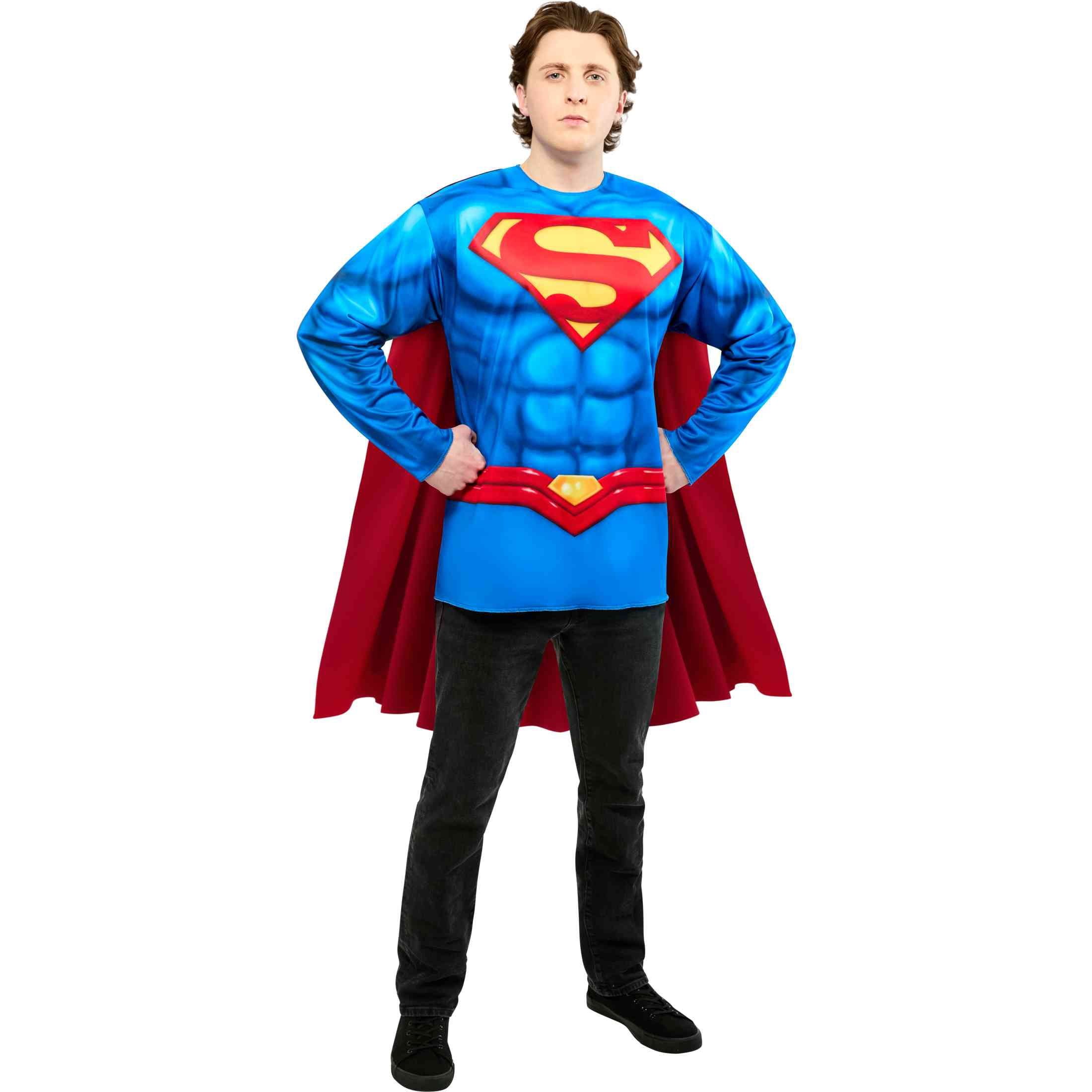 DC Superman Halloween Costume for Adults, Men's Size M (32/34), by Rubies