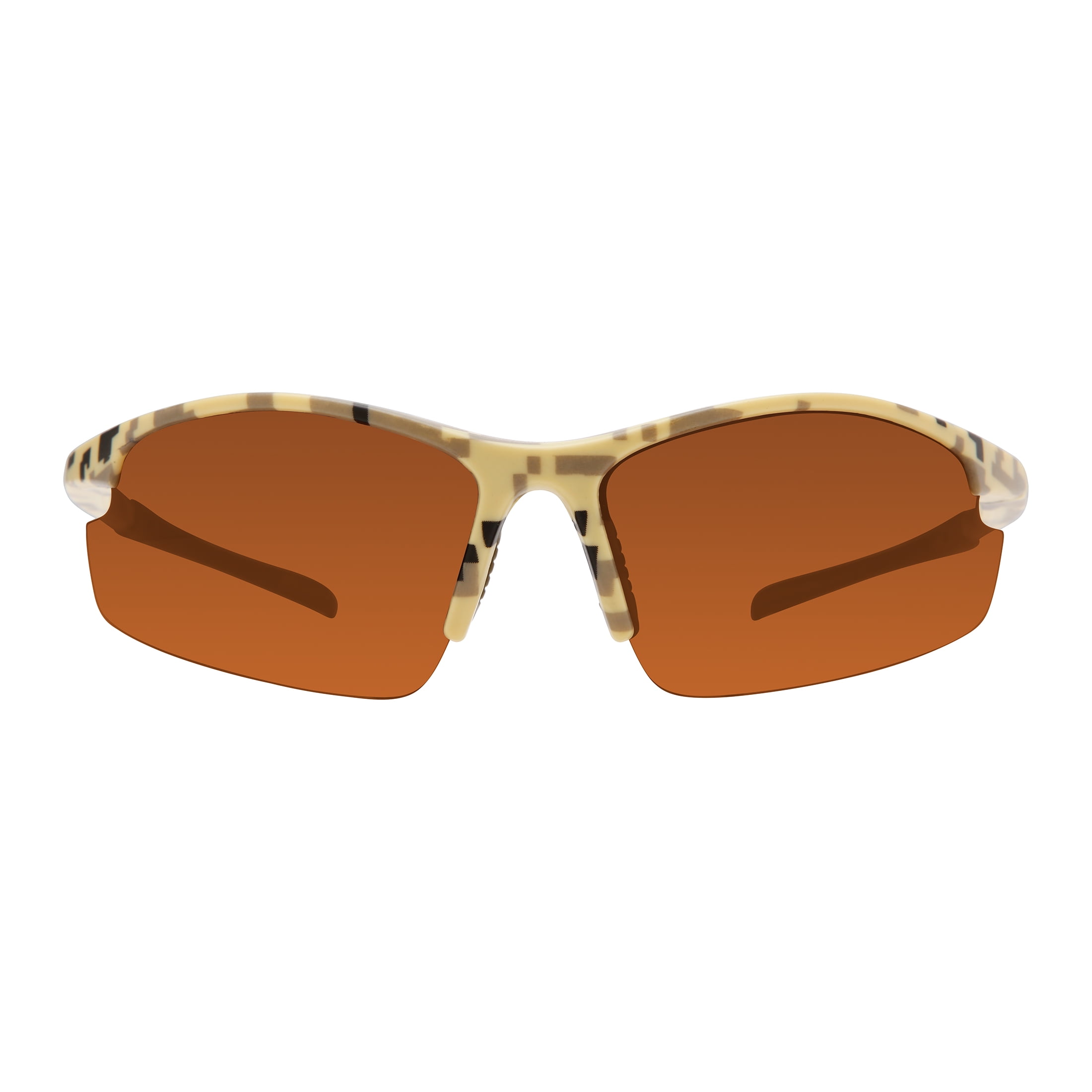 M+ Safety Glasses, Unisex, MS339557ACAMO Lens 3#BWN, 1 pc