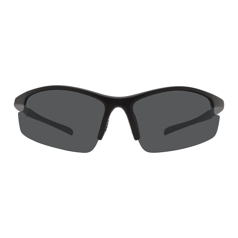 M+ Safety Glasses, Unisex, MS339557CMBLK Lens 3#SMK, 1 pc