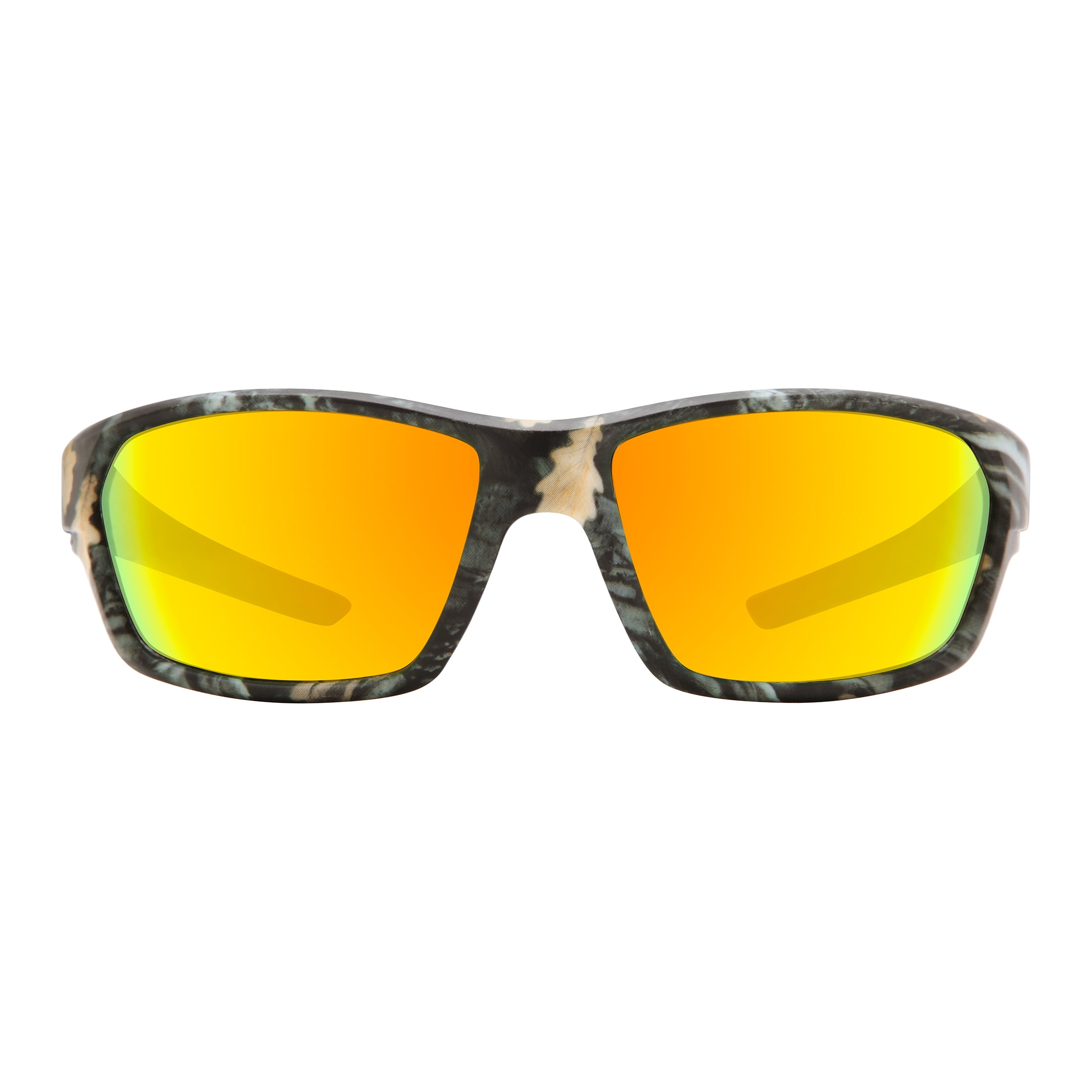 M+ Safety, Protective Eyewear, Unisex, Plastic, MS622187BCAMO Lens Revo Yellow/Gold, 1 Unit