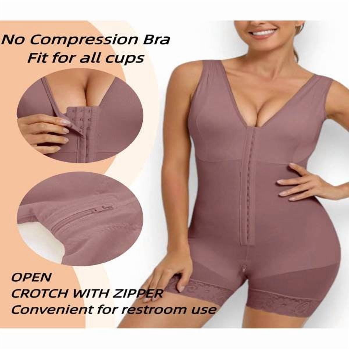M Shapewear for Women Tummy Control Post Surgery Full Body Shaper Butt Lifter with Zipper Crotch,corset tops for women,fajas colombianas moldeadoras