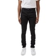 thumbnail image 1 of M. Society Men Stretched Denim Jeans(Jet Black), 1 of 2