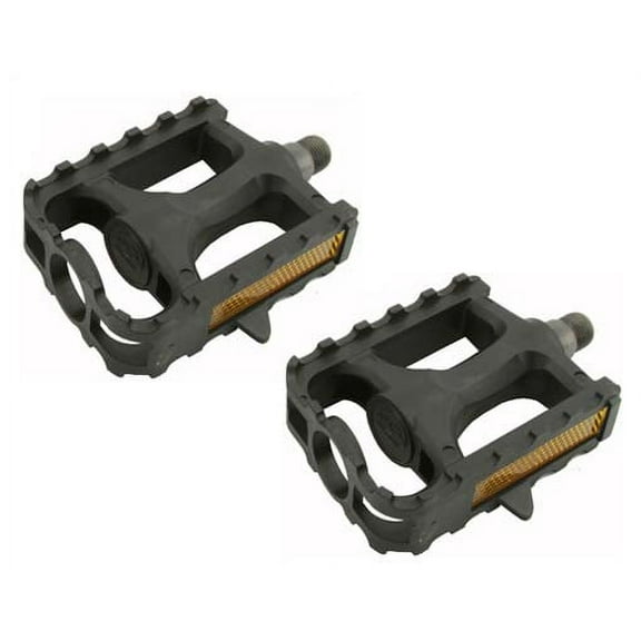 M.T.B Pedals 861 9/16" Black. Bike pedals, bicycle pedal, mostly for bikes with three piece crank, track, fixie,