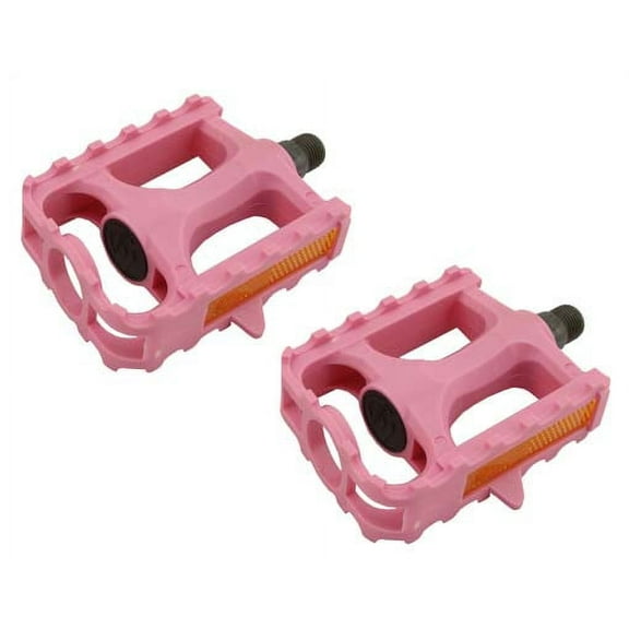 M.T.B Pedals 861 9/16" Pink. Bike pedals, bicycle pedal, mostly for bikes with three piece crank, track, fixie,