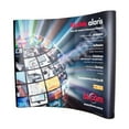 thumbnail image 1 of M&T Displays 10 feet Portable Curved Pop Up Display System PVC Magnetic Panels Trade Show Backdrop Booth Frame Exhibit Banner Stand, 1 of 8