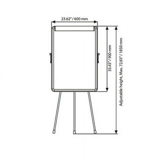 Really Good Stuff Slant & Stand Whiteboard Kit - 6 Double-Sided Boards With Adjustable Stands