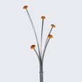 thumbnail image 1 of M&T Displays 74x15 Metal Coat Hanger, Spring Coat Rack - Silver, 1 of 8