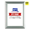 thumbnail image 1 of M&T Displays 8.5x11 Snap Frame for Wall Mount, Snap Open Frame, 1 inch Profile - Silver / 200pcs / $5.75 Each, 1 of 4