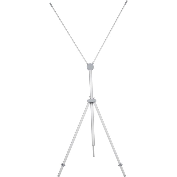 M&T Displays Adjustable Tripod X Banner Stand 23.6x63.0, 23.6x70.9, 31.5x70.9 Inch Poster Size Option and Carrying Bag Poster Holder for Trade Show Exhibition