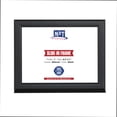 thumbnail image 1 of M&T Displays Double Sided Counter Slide In Advertisement Frame 8.5x11 Inch Black 1" Aluminum Profile Landscape Tabletop Picture Poster Document Certificate Sign Holder Metal Base, 1 of 8
