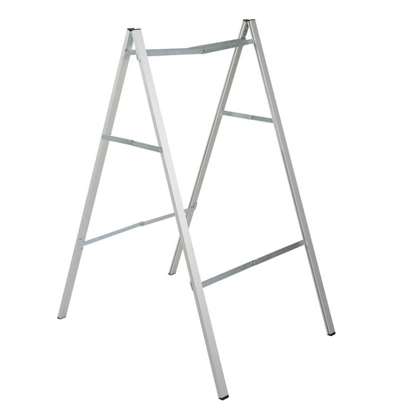 M&T Displays UABEG00N22X2000 Sandwich Board Sidewalk Sign Poster Menu Holder A-Frame Double Sided 22x28 Silver