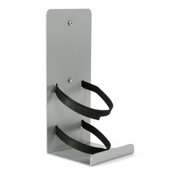 M&T Displays Floor Stand Universal Holder Bracket for Liquid/Lotion Soap or Hand Sanitizing Products, Medical Face Mask, Disposable Glove, Wipe, Facial Tissue